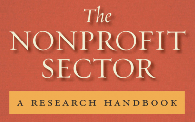 The Outcomes Movement in Philanthropy and the Nonprofit Sector