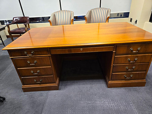 Office Desk, Credenza and Bookcases – Pick up in Hartford, CT